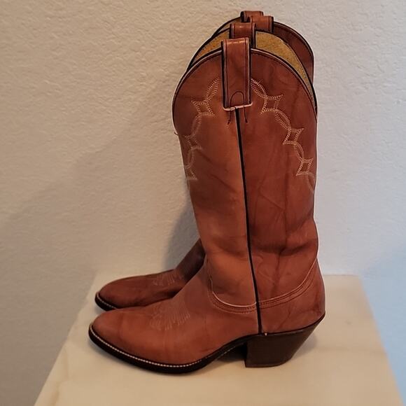 Vintage Abilene Western/Cowboy Boots, Made in USA, M8/W9.5 - Picture 4 of 11